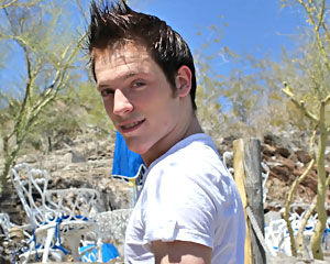 Jesse Bends Over Backward!